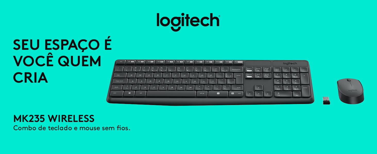 Logitech best sale mk235 caracteristicas