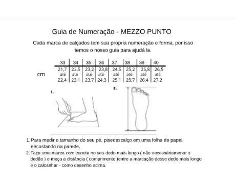 Mezzo shop punto calçados
